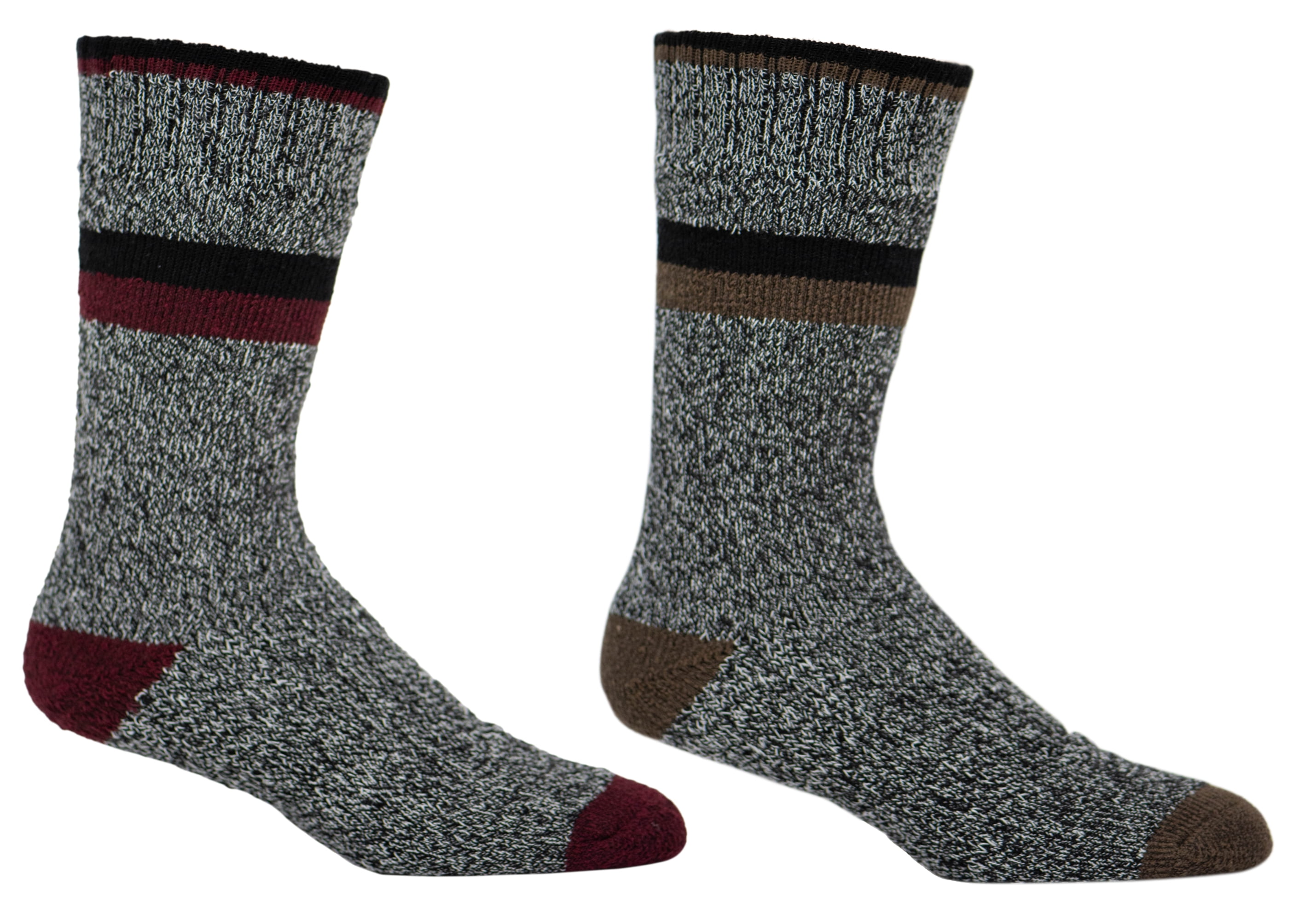 Men's Kodiak Thermal Cotton Crew Socks 2pack