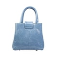 thumbnail image 2 of Bolso ÁNGELOZANO Aurelia tipo Satchel Baby Blue en Sintético Charol Grabado con Asa y Correa Desmontable, 2 of 7