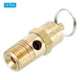 thumbnail image 3 of Uxcell 1/4 Male NPT Safety Valve, 4 Pack Pressure Release Valve, 150 PSI Set Pressure, 3 of 5