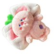 thumbnail image 2 of Plush Key Chain Cute Animal Fruit Zipper Closure Plush Keychain Toy for Handbag Car Type 3, 2 of 4