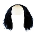 thumbnail image 1 of Peluca de gorro calvo para fiesta de disfraces, peluca con pelo a los lados, larga, calva, científica loca para Halloween, actuación en escenario Negro, 1 of 8