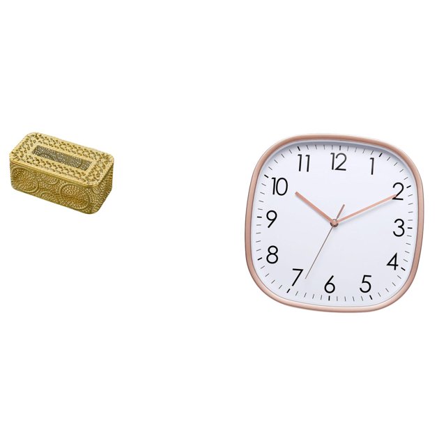 Elegante soporte de reloj de pared para guardar pañuelos, para baño, comedor, hogar, restaurante, granja, gimnasio, decoración artística vintage, prác