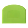thumbnail image 4 of Ycolew 2 Pieces Dough Bench Scraper -4.7x3.7" Plastic Flexible Bowl Scraper, Sharp Edge & Angles Cake Scraper. Non-Slip Bakeware Decorating Tools for Sculpting & Modeling - Green+White, 4 of 8