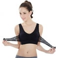 thumbnail image 1 of Caramia Soutien-gorge pour Femmes, Maintien Total, Sans Armatures, Sans Coutures, Rehausseur, Croisement avant, Boucle Latérale, Soutiens-Gorge en Dentelle, 1 of 8