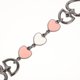 thumbnail image 5 of Extensor de bolso de 3 uds., cadena decorativa para bolso, cadena de corazón, cadena exquisita para bolso, cadena de extensión para bolso FRCOLOR HaoMX16326031, 5 of 6