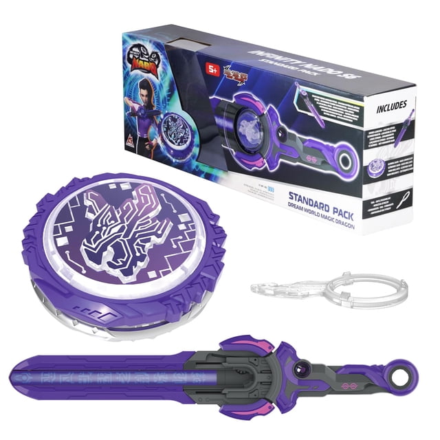Set de batalla Battling Toys INFINITY NADO con lanzador de espadas