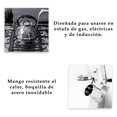 thumbnail image 4 of Tetera Silbante de Acero Inoxidable Cafetera Silbadora 3L plateado Unitalla, 4 of 6
