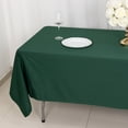 thumbnail image 4 of Balsa Circle 60x102 in Hunter Green Scuba Polyester Rectangle Tablecloth Wedding Party Events Decorations Supplies, 4 of 8