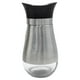 thumbnail image 3 of Par de Saleros Top Choice Acero Inoxidable Plateado con Base de Cristal Rellenable, 3 of 5