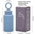 thumbnail image 5 of Botella Doble Aislada Al 650 Ml Con Soporte Magnético para (claro) Rosa, 5 of 5