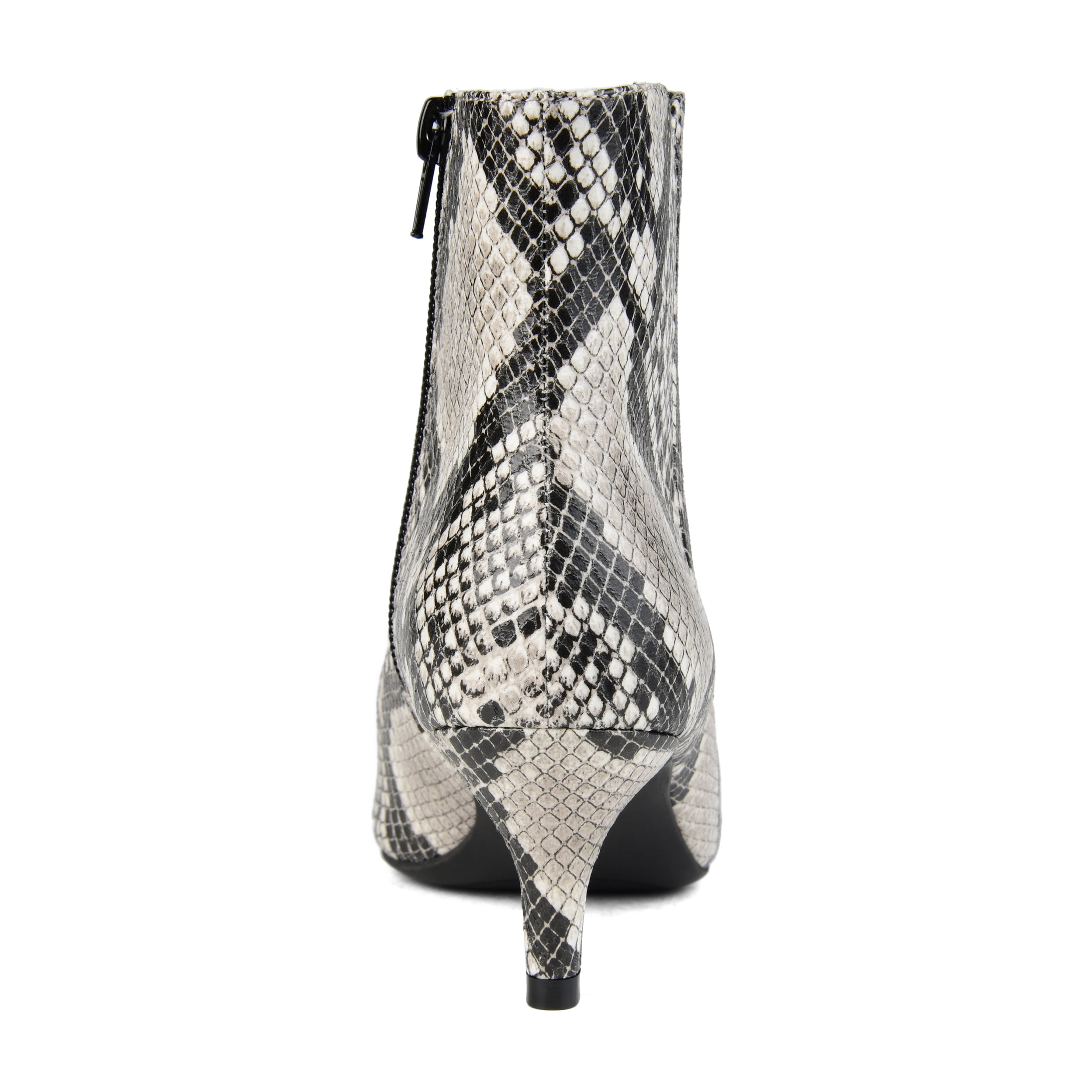 Journee Womens Isobel Inside Zip Stiletto Booties
