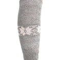 thumbnail image 4 of Knee High Cotton Knitted Socks Gray for Women 1 Pair Size 9 to 11, 4 of 4