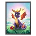 thumbnail image 3 of Kits de punto de cruz 11CT estampado DIY dragón completo bordado costura Likrtyny Arte deco, 3 of 9