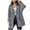Grey, variant on HCYSFG Womens Longline Cardigan Sweater Open Front Long Sleeve Patch Pockets Textured Knit Loose Fit Everyday Layering Tops