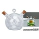 thumbnail image 4 of Aceitera y Vinagrera, 2 en 1 Botella dispensadora de aceite y Vinagre Con Doble Vertyor de Vidrio Botella dispensadora de Aceite de Oliva y Vinagre de Boca Ancha, 4 of 7