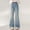 Blue D, variant on Pull on Wide Leg Jeans for Girls, Girls High Waisted Stretchy Baggy Trendy Tummy Control Straight Leg Jeans Denim Pants Blue A 7-8 Years