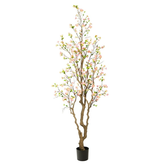 Nearly Natural 7.5ft. Cherry Blossom Artificial Tree