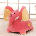 thumbnail image 3 of Funda para Bolsa de Frijoles Sillón Muebles para Niños Decoración Elefante (rosa), 3 of 9