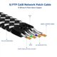 thumbnail image 3 of Cable Ethernet Ximhun Cat 8, 12 m, 40 Gbps, 2000 MHz, conector RJ45, 3 of 7