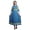 Medium Blue, variant on Bimba Blue Floral Block Printed Women Anarkali Dresses Long Indian Kurtis Ethnic Kurta Dress-XSmall