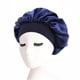 thumbnail image 5 of Gorro de dormir liso de satén para mujer, gorro para dormir, gorro para el cuidado del cabello, gorro de noche para hombre y mujer, gorro Unisex, 5 of 5