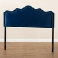 thumbnail image 2 of Bowery Hill Contemporary Velvet King Headboard in Royal Blue, 2 of 6