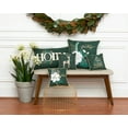 thumbnail image 2 of "Home For The Holidays" Christmas Lumbar Accent Pillow 14" x 22", 2 of 4