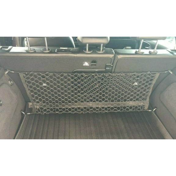 EACCESSORIES EA Rear Trunk Organizer Cargo Net for Mercedes-Benz GLA-Class 2014-2024 – Envelope Style Cargo Net for SUV – Premium Mesh Elastic Car Trunk Organizer – Compatible with GLA -Class