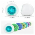 thumbnail image 6 of XGFHYJEH Alarm Clocks for Bedroom, Digital Alarm Clock, Alarm Clocks with Large Numbers, Small Smart Bedside Tabletop Clock with Temperature, 6 of 6
