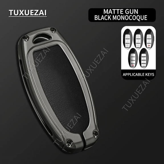 Zinc alloy Car Key Case Cover For Nissan A 2/3/4 button key case X-trail T33 Qashqai J12 Teana Remote Protect Shell Accessories