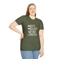 thumbnail image 3 of Funny Tuba Player T-Shirt Eat, Sleep, Tuba, Repeat, 3 of 7