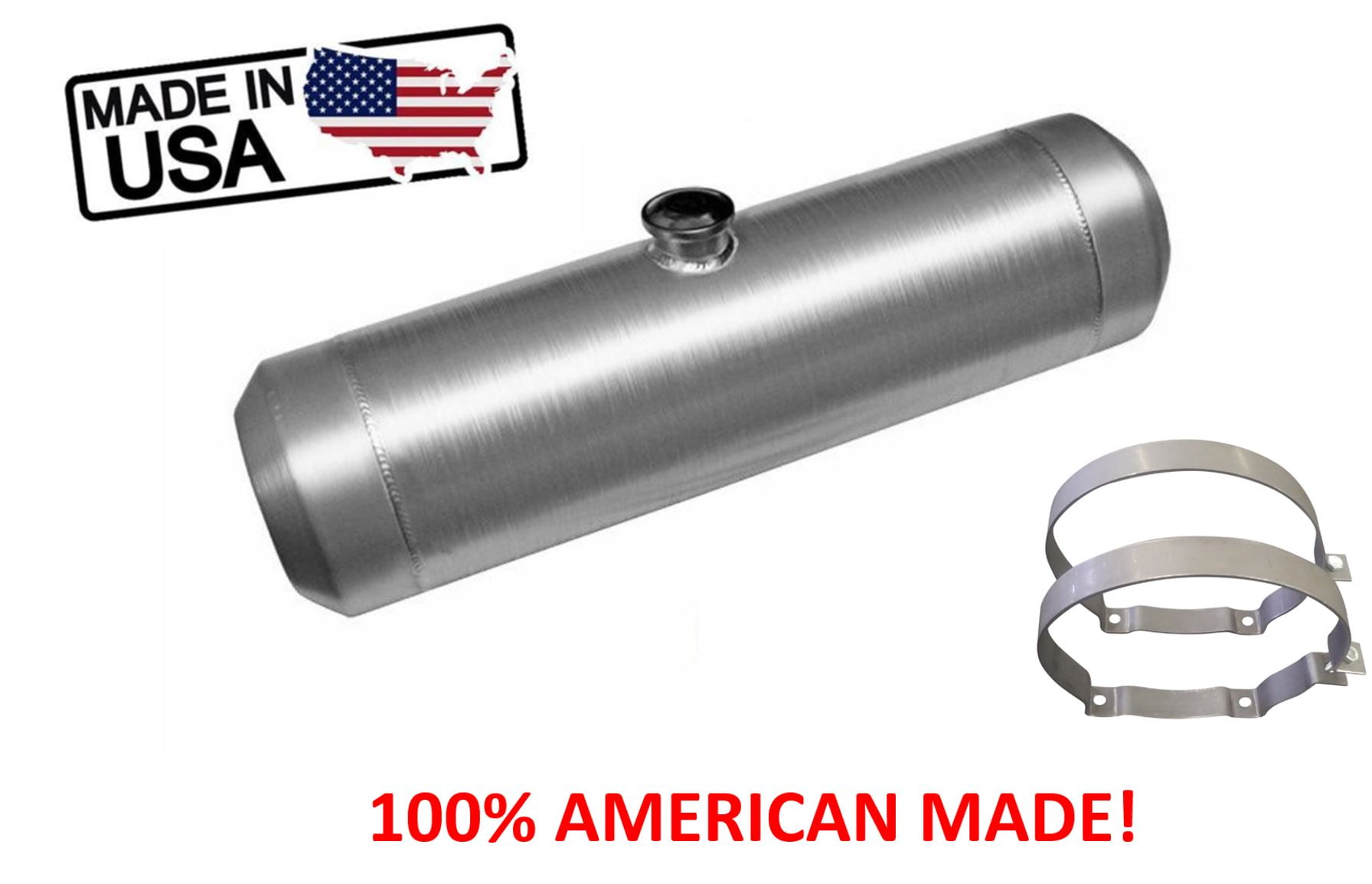 3 8 NPT 5 Gal 8x24 Center Fill Spun Aluminum Round Gas Tank Sandrail 3-8-npt-5-gal-8x24-center-fill-spun-aluminum-round-gas-tank-sandrail