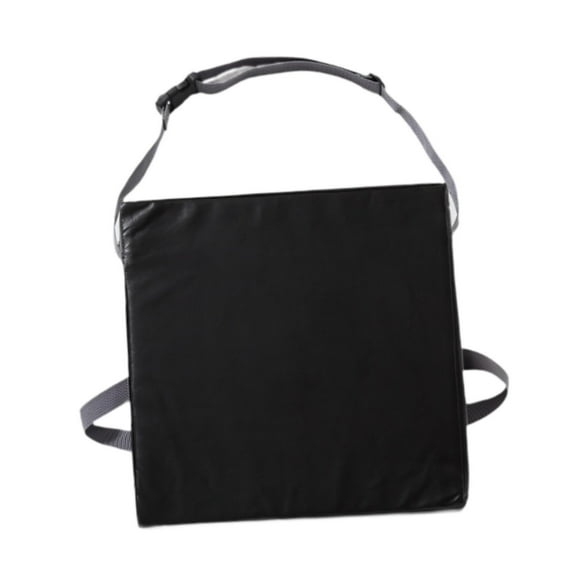Asiento elevador para niños pequeños, antideslizante, portátil, grueso, ajustable, con cojín de aumento negro
