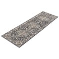 thumbnail image 4 of Oregon Tabriz Blue/Grey Polypropylene Rug 2'7" x 8'2", 4 of 7