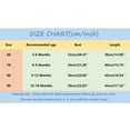 thumbnail image 4 of LUOGENLI Baby Girl Rompers 2T Baby Toddler Boys Girls Long Sleeve Letter Prints Rompers Jumpsuits Fall Winter Clothes Baby Girl Rompers 6-9 Months Pack Girls' Jumpsuits Beige 3-6 Months, 4 of 9