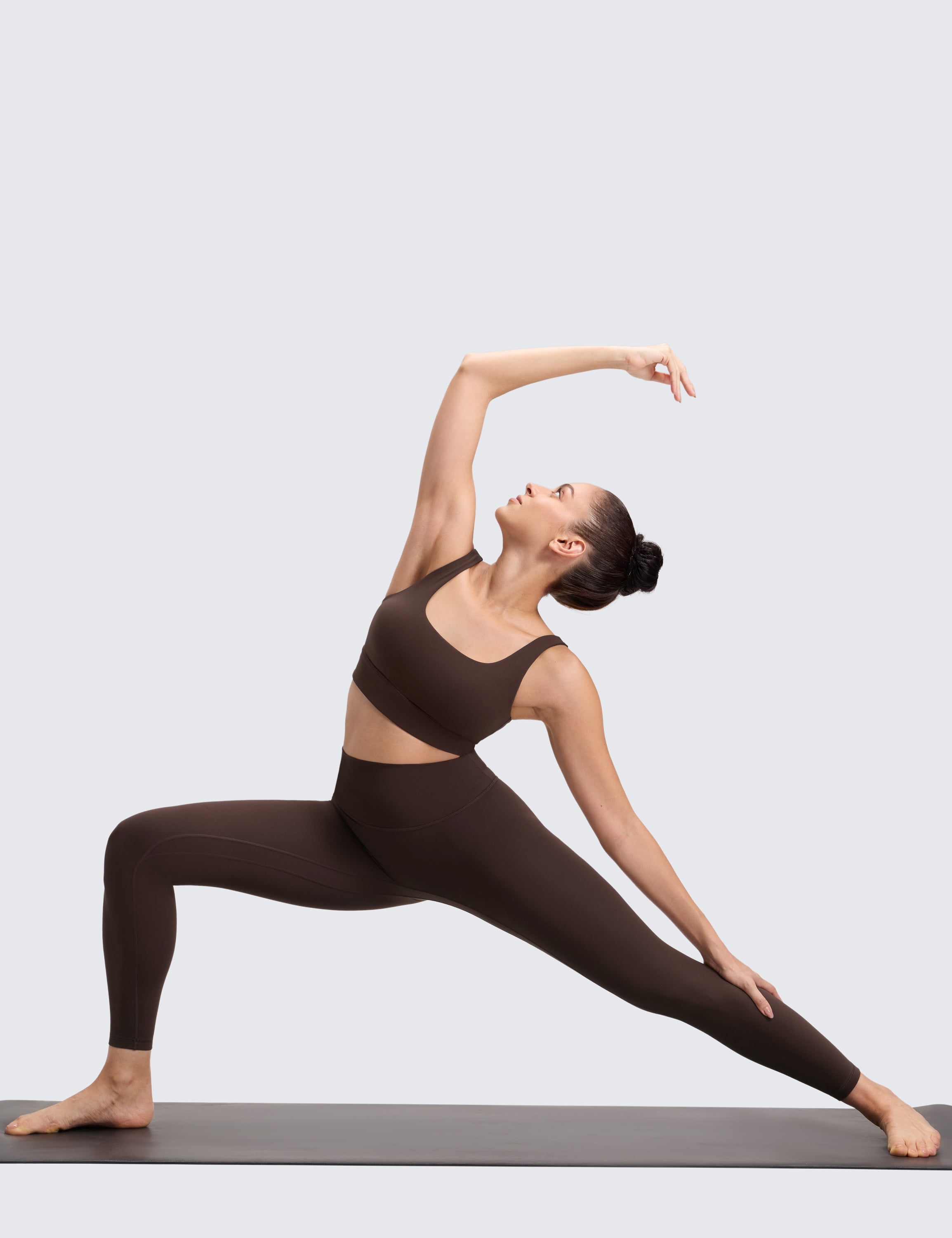 CRZ YOGA Butterluxe No Front Seam Yoga Leggings 25" High Waisted Womens Lounge Pants Workout