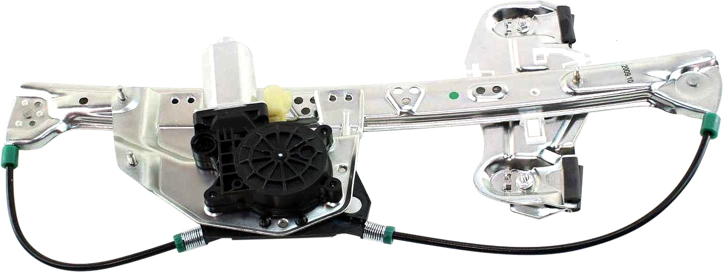 Window Regulator For 2000-2005 Cadillac DeVille Rear, Left Driver Sedan Power With Motor