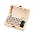 thumbnail image 1 of RKSTN Seal Seal Typewriter Seals Letters Numbers English Retro Wooden Seals, 1 of 1