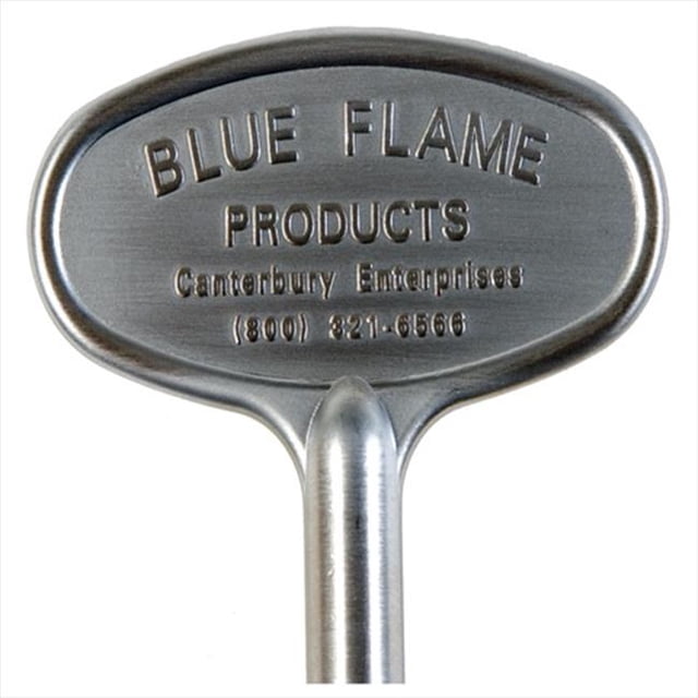 Blue Flame Clé Universelle 8 Po Satin Chrome
