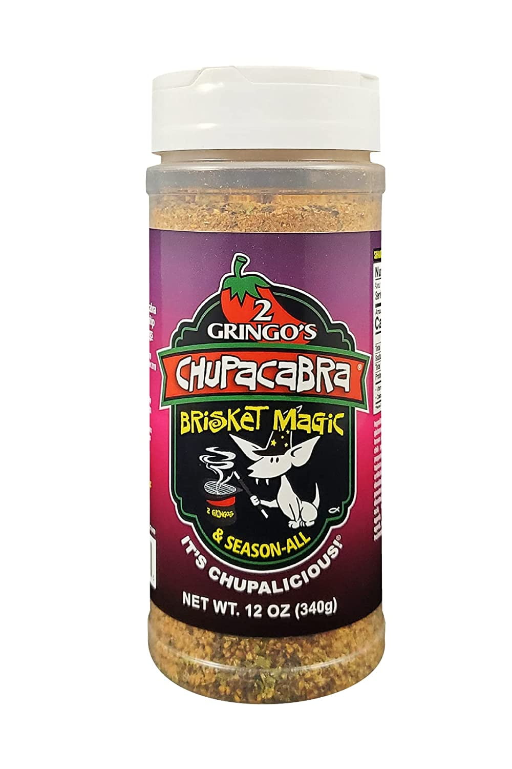 2 Gringos Chupacabra Brisket Magic Seasoning, 7oz