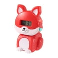 thumbnail image 4 of Reloj eléctrico de Juguete CUTICAT Digitales Animales Zorros, 4 of 8