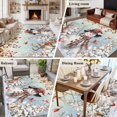 thumbnail image 5 of Large Area Rugs for Living Room Bedroom, Christmas Snowman 8'x10' Rug Washable Carpet Runner Indoor Outdoor, Xmas Tree Snowflake Eucalyptus Non Slip Floor Mats Rug for Kitchen, Patio, 5 of 8