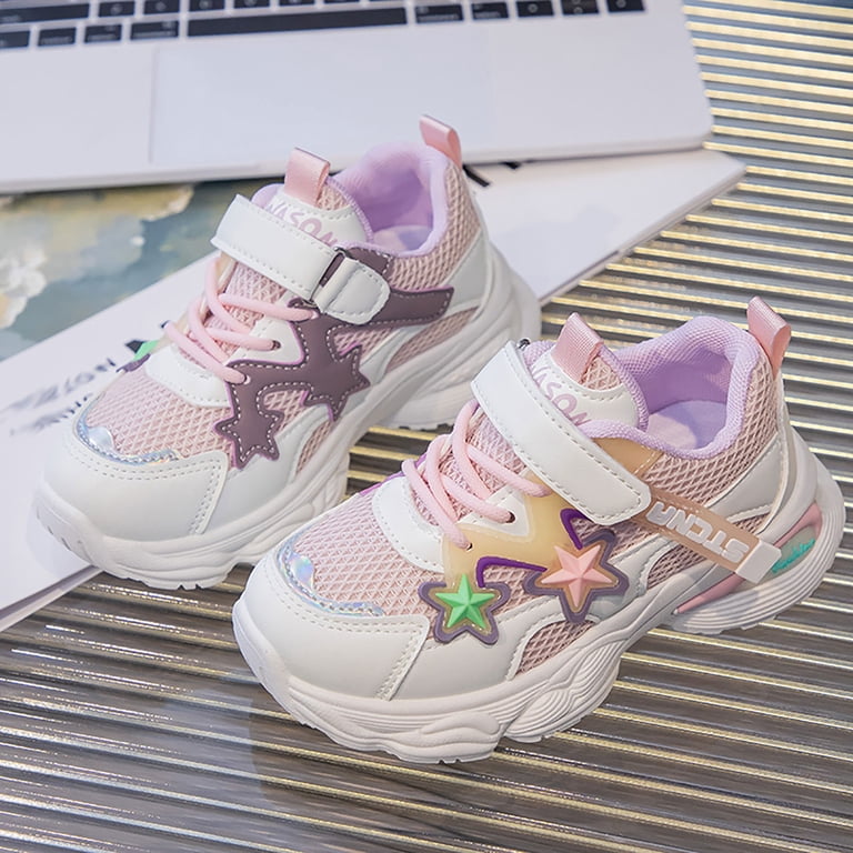 kamemir Star Casual Sneakers Walking Sneakers for Toddler Kids Chunky  Platform Y9k Aesthetic Cute Comfort Support