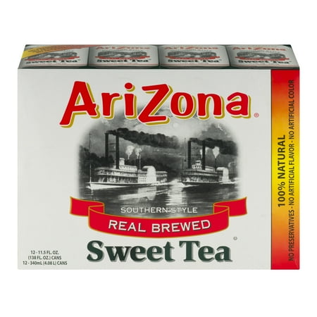 Arizona Southern Style Real Blend Sweet Tea, 11.5 Fl Oz, 12 Count