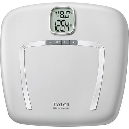 Taylor Bath Scale with Body Fat and Body Water Monitor