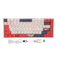 thumbnail image 3 of Teclado mecánico Bluetooth con teclas, teclado mecánico de 84 teclas Teclado mecánico con teclas G Teclado mecánico inalámbrico Respuesta rápida, 3 of 9