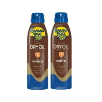 Banana Boat UltraMist Deep Tanning Dry Oil - SPF 8 (Pack of 2)