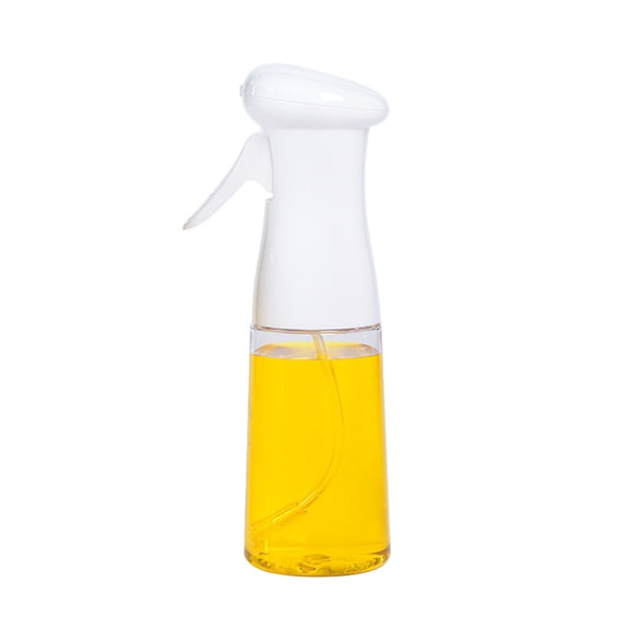 acdanc 200ml Oil Sprayer Bottle for Cooking,Olive Oil Spritzer with Easy Press Control,BBQ & Air Fryer Kitchen Gadget,White