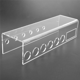 thumbnail image 4 of Wall-Mounted Acrylic Dry Erase Marker Holder, 6 Slot Clear Eraser Marker Organizer For Office School Home, 4 of 5