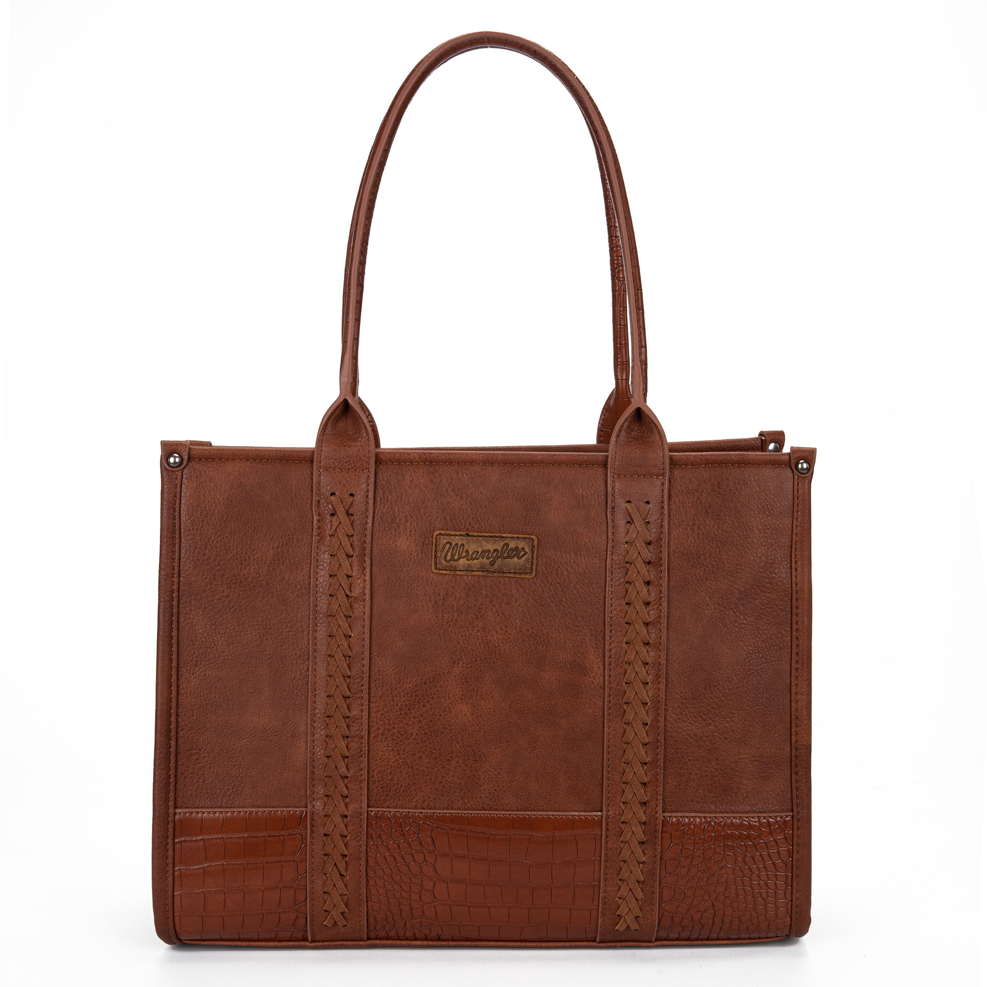 Wrangler Tote Bags for Women Top-handle Handbags and Purses for Women, Pink